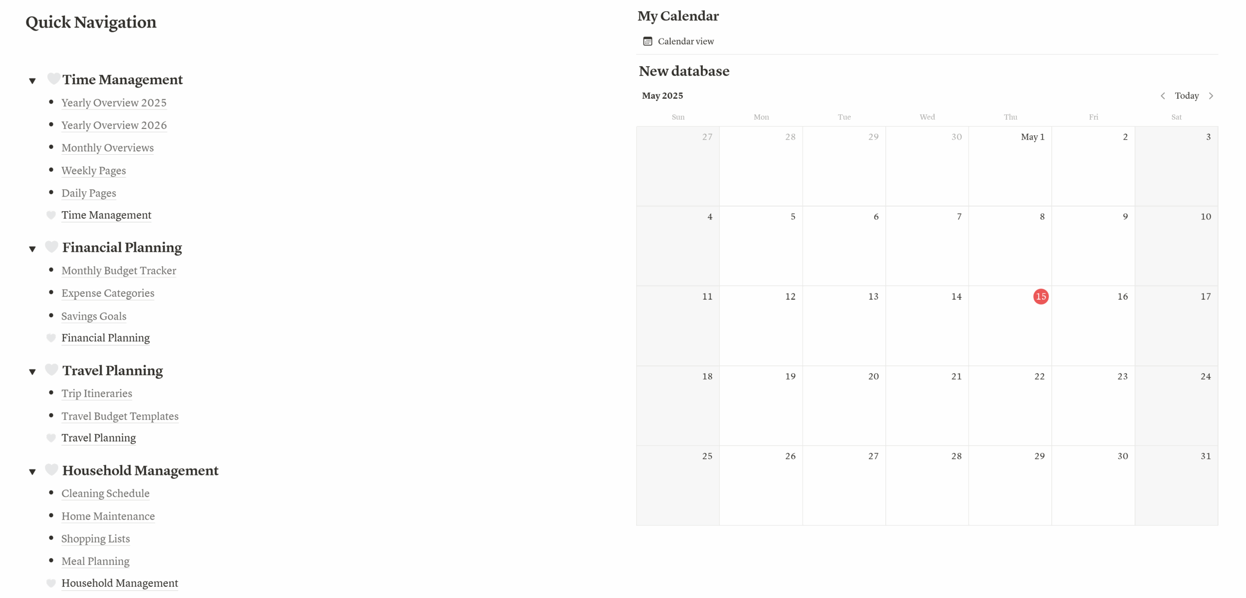 Comprehensive 25/26 Notion Daily Planner Bundle - Image 2