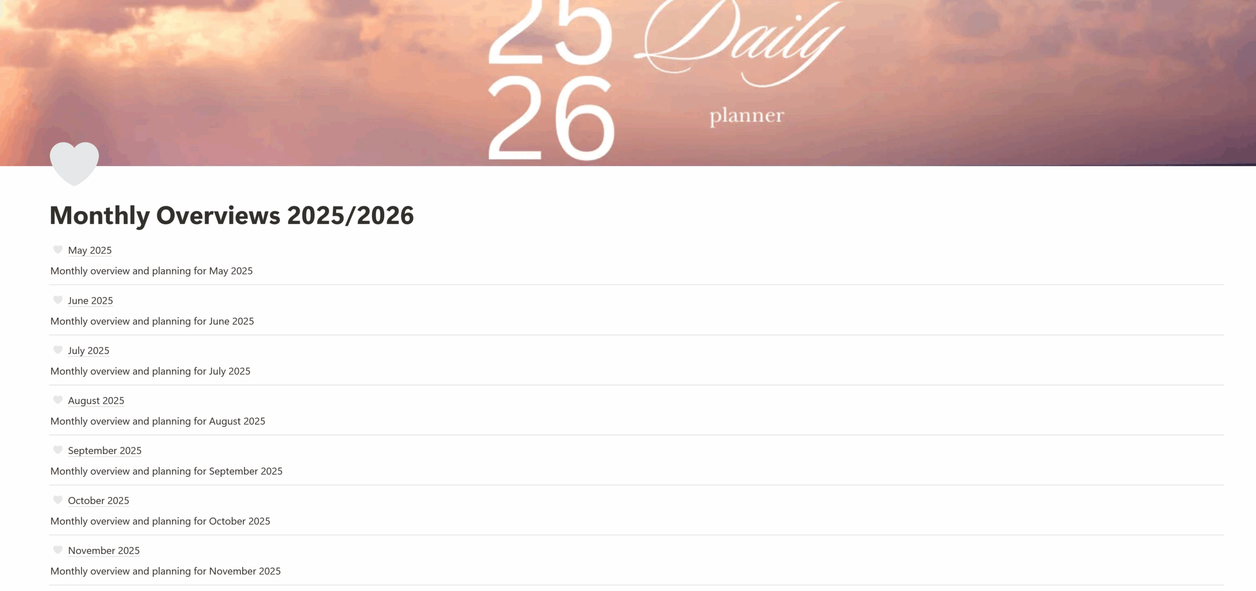 Comprehensive 25/26 Notion Daily Planner Bundle - Image 3